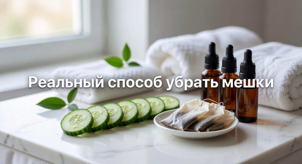 убрать мешки под глазами — ВЫ НЕ ПОВЕРИТЕ, но вот РЕАЛЬНЫЙ СПОСОБ убрать мешки пол глазами!