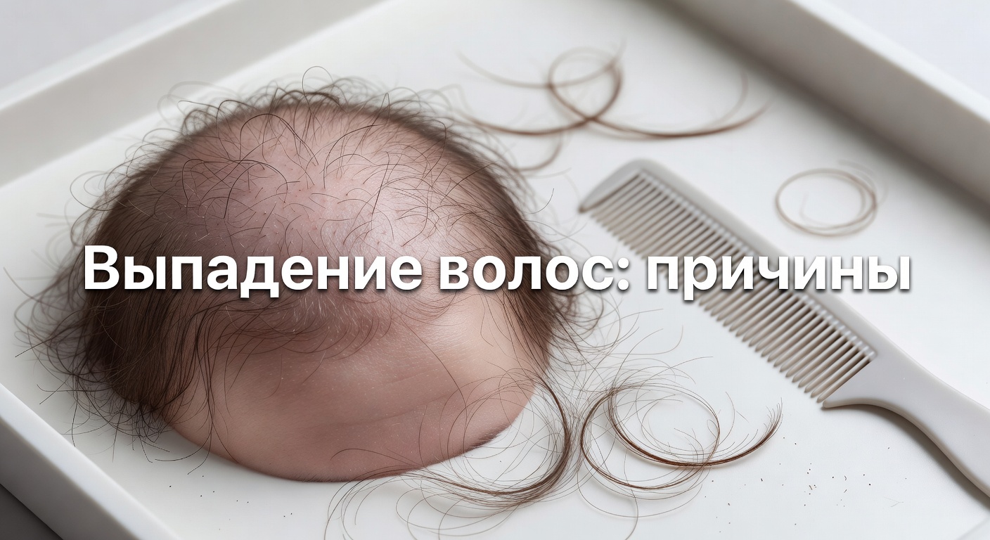 причины выпадения волос — Выпадение волос (алопеция): причины, что проверить Доктор Лисенкова