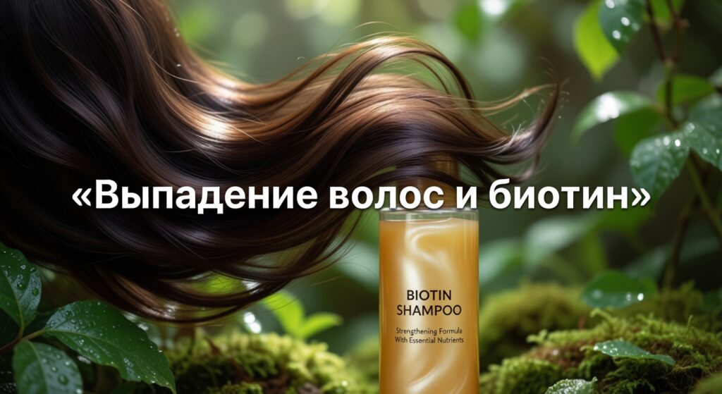 шампунь с биотином для волос — Выпадение волос? Поможет ли вам шампунь с биотином?👩🦰