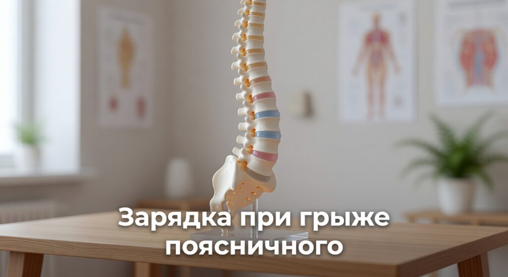 упражнения ЛФК при грыже — Зарядка при грыже поясничного отдела. Упражнения ЛФК при экструзии и протрузии.