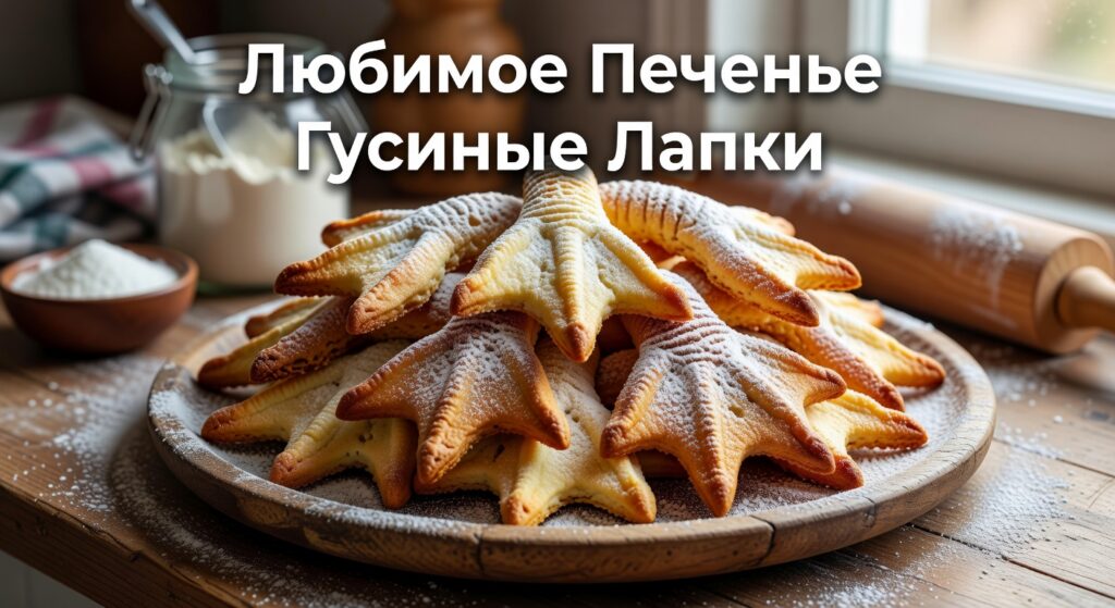 Рецепт печенья Гусиные лапки — 🍪 Любимое с детства Печенье “Гусиные лапки”. Рецепт для любителей творожной выпечки