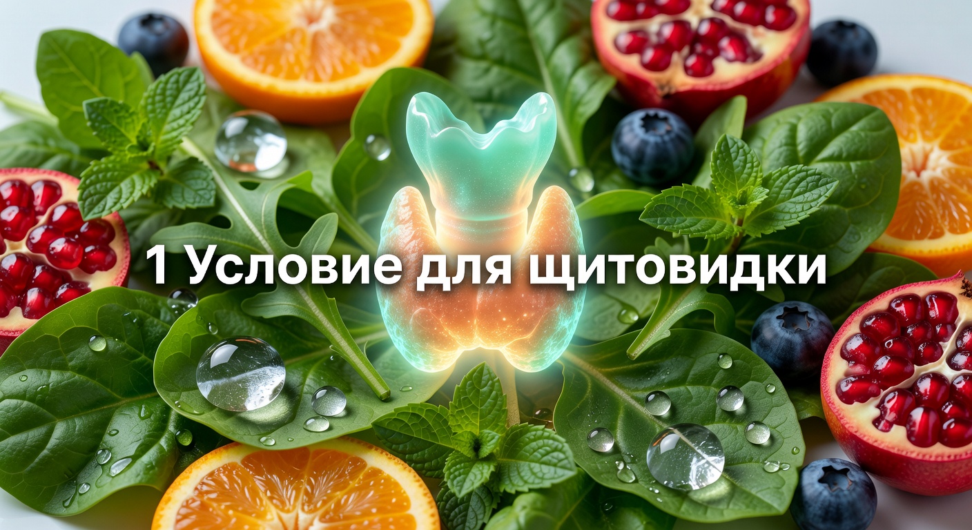 Условие для щитовидки в норме — 1 УСЛОВИЕ и щитовидка будет в норме