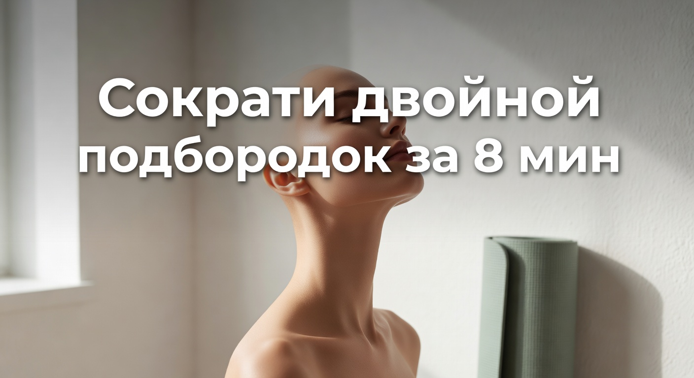 упражнения от двойного подбородка — 8min!! Reduce Double Chin and Get a Slim Beautiful Neck with this Exercise!