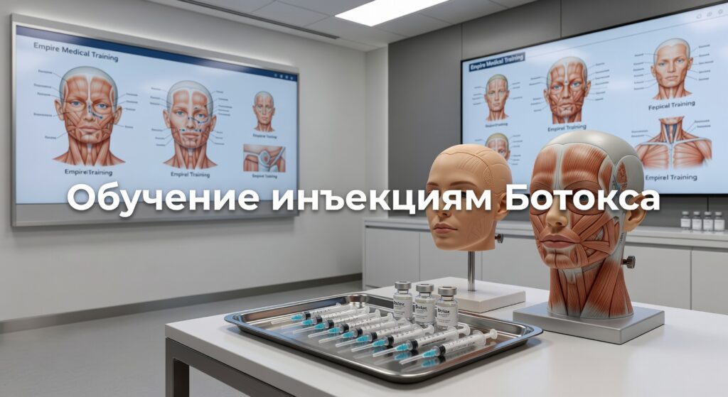 инъекции ботокса в лоб — Botox Training - Forehead Injections - Empire Medical Training
