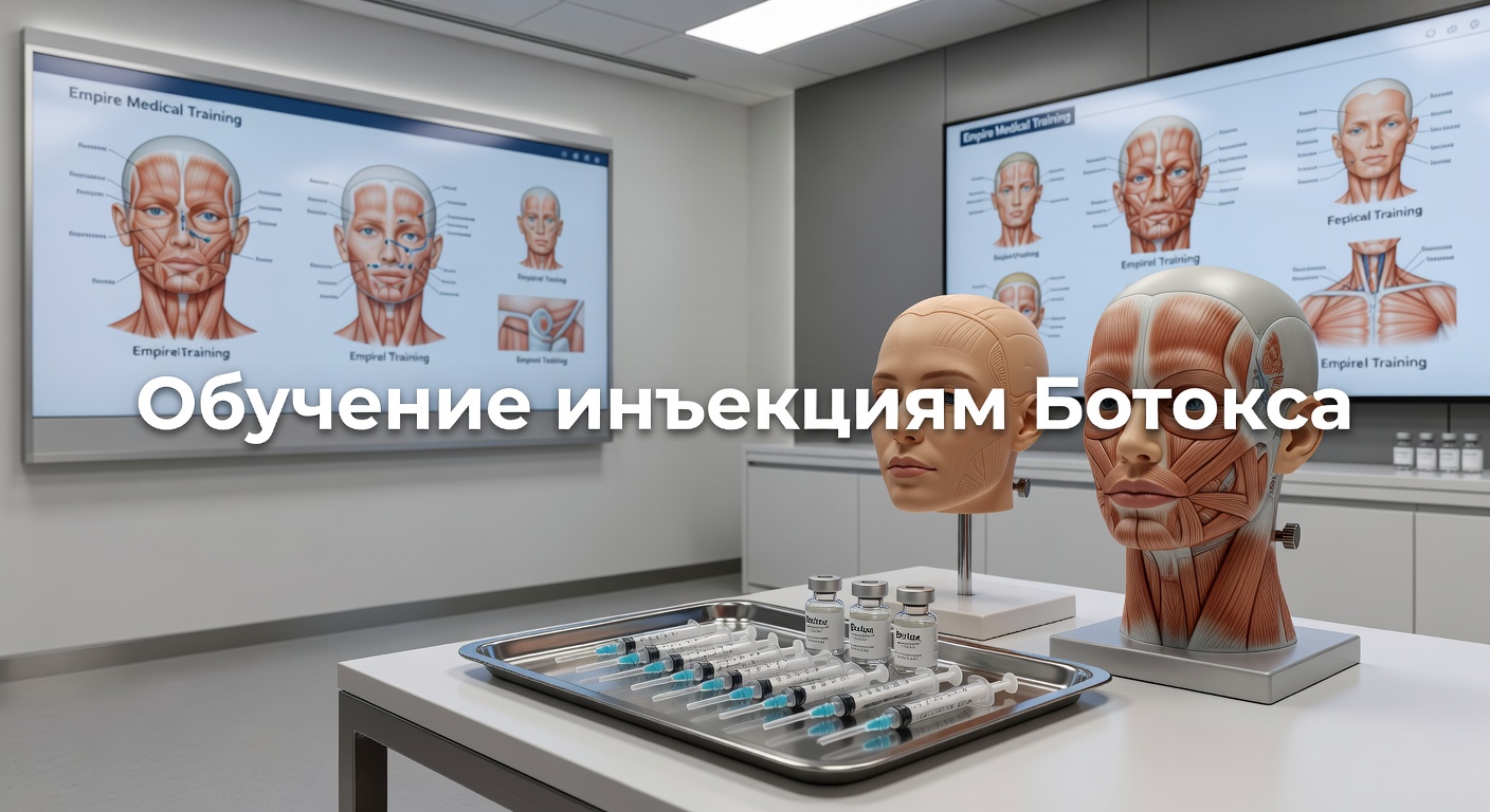 инъекции ботокса в лоб — Botox Training - Forehead Injections - Empire Medical Training