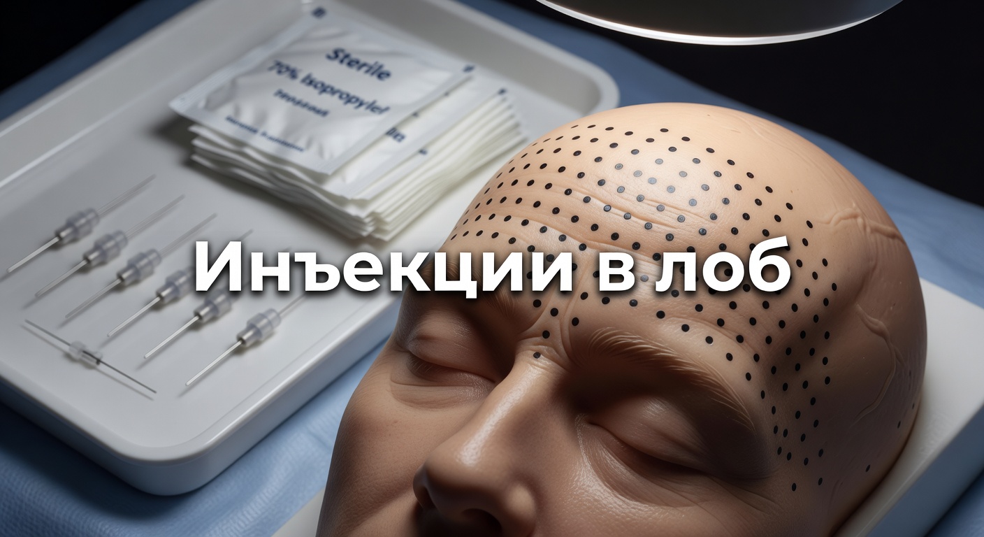 инъекции ботокса в лоб — Botox Training - Forehead Injections - Empire Medical Training 2