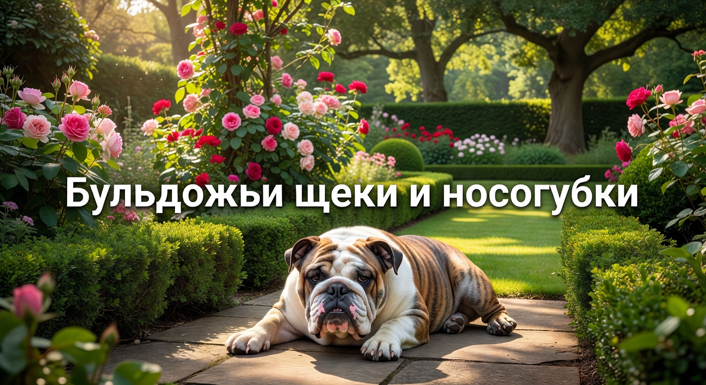 бульдожьи щеки и носогубки — Бульдожьи щеки и носогубки