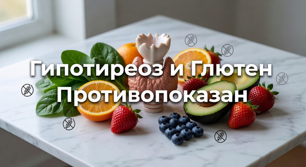 Глютен при гипотиреозе — Гипотиреоз и гипертиреоз? Вам противопоказан глютен❌