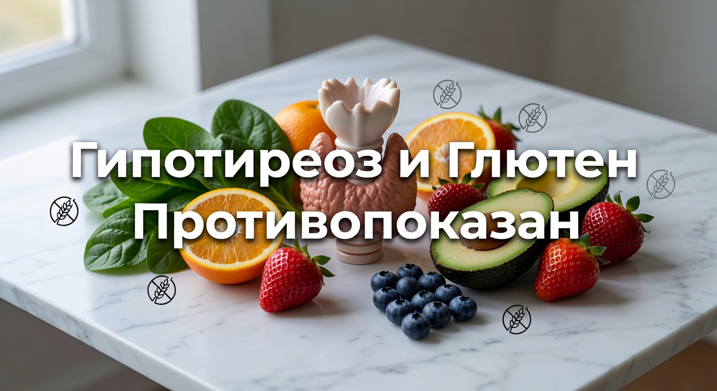 Глютен при гипотиреозе — Гипотиреоз и гипертиреоз? Вам противопоказан глютен❌