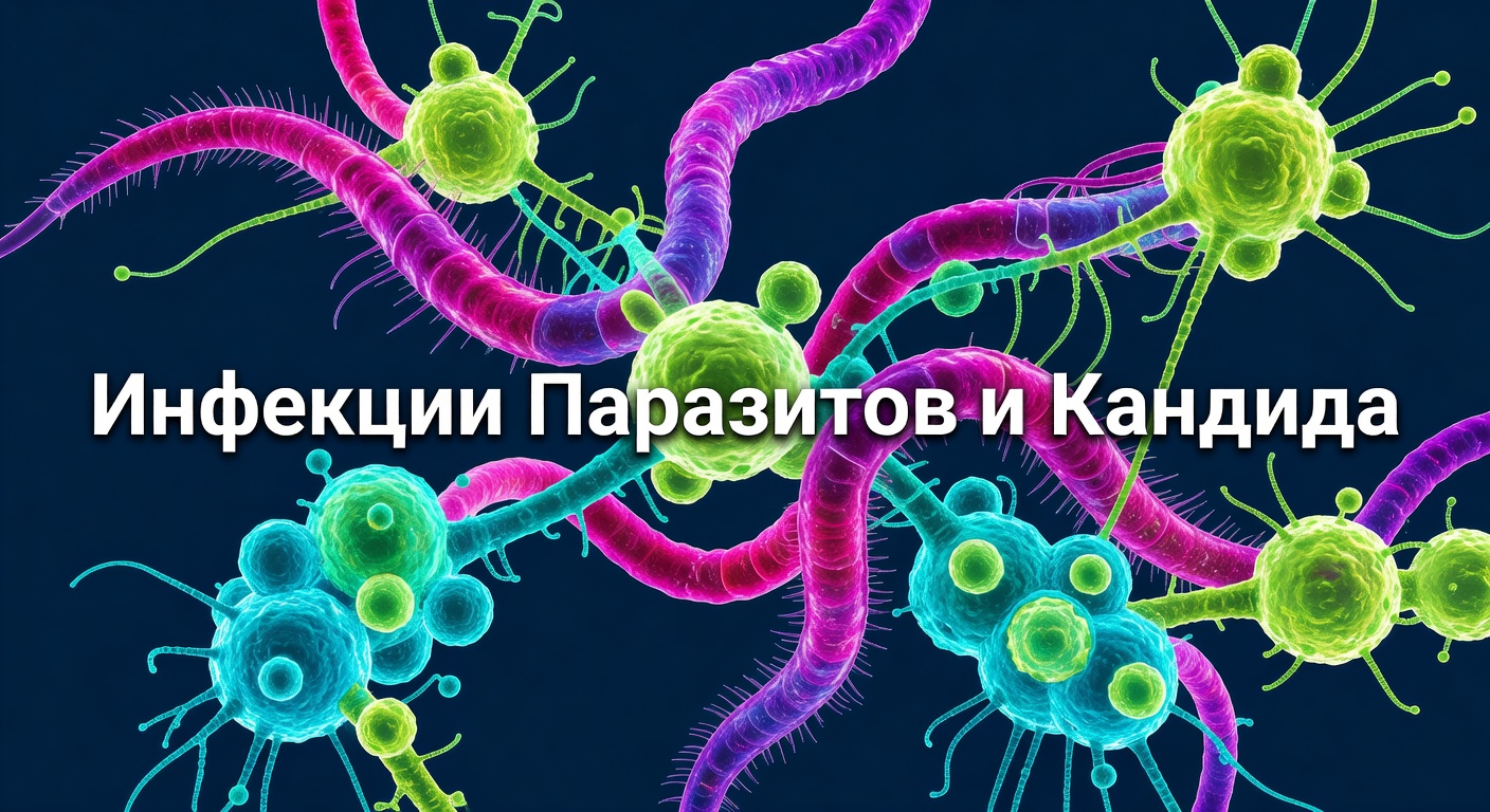 Инфекция паразитов и Candida — Infección De Parásitos Y Hongo Candida