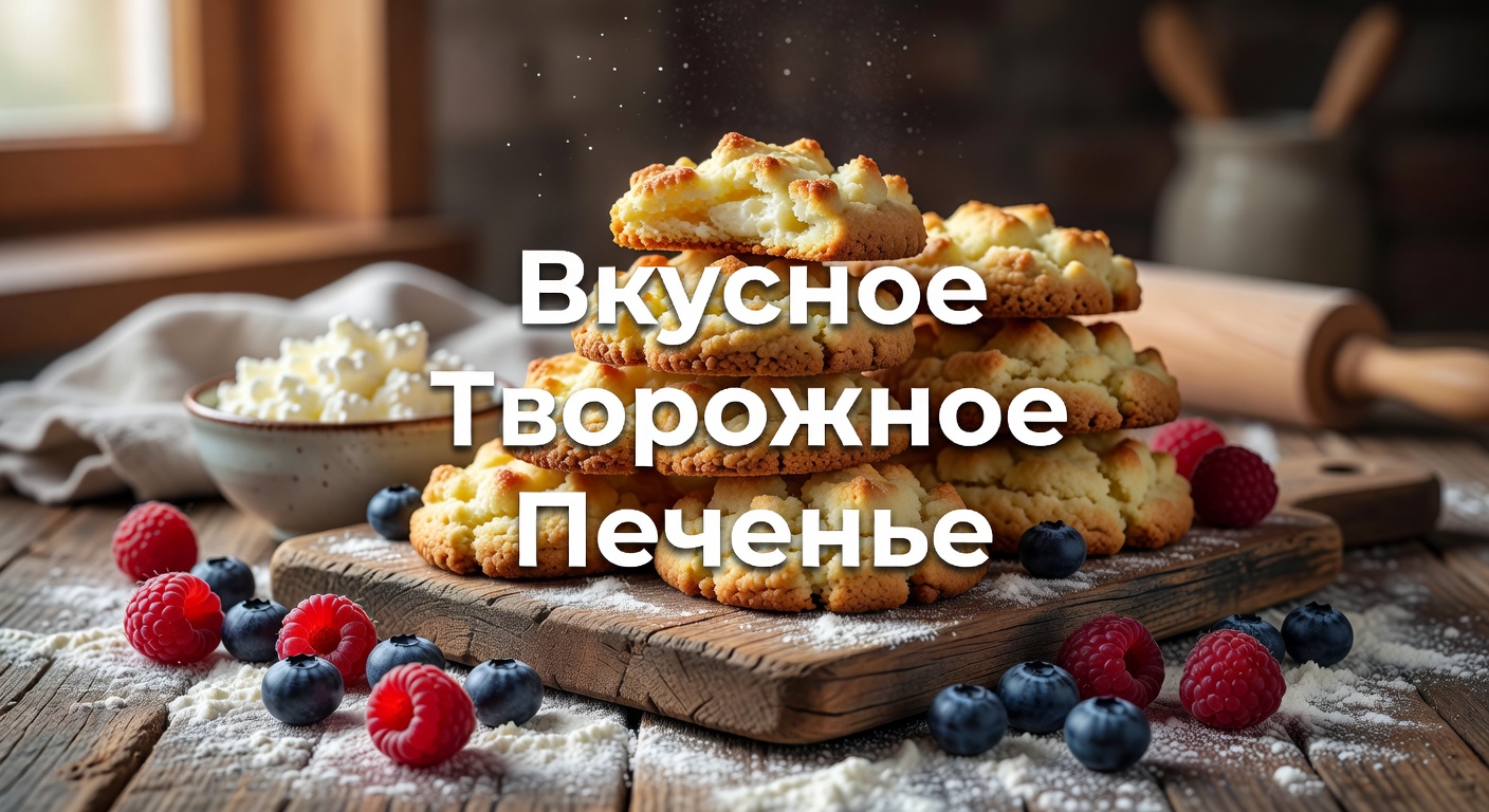 Творожное печенье без яиц — Исчезает МГНОВЕННО! ПОТРЯСАЮЩЕ ВКУСНОЕ ТВОРОЖНОЕ ПЕЧЕНЬЕ! Без яиц | Кулинарим с Таней