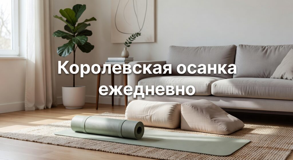 осанка за 7 минут — Королевская осанка за 7 минут в день | Упражнения для здоровой спины в домашних условиях