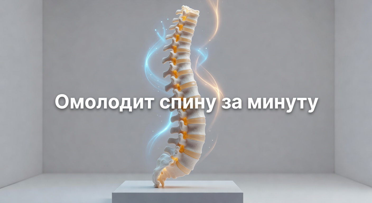 упражнение для спины и осанки — Лучшее упражнение для спины и осанки омолодит спину за 1 минуту! 2