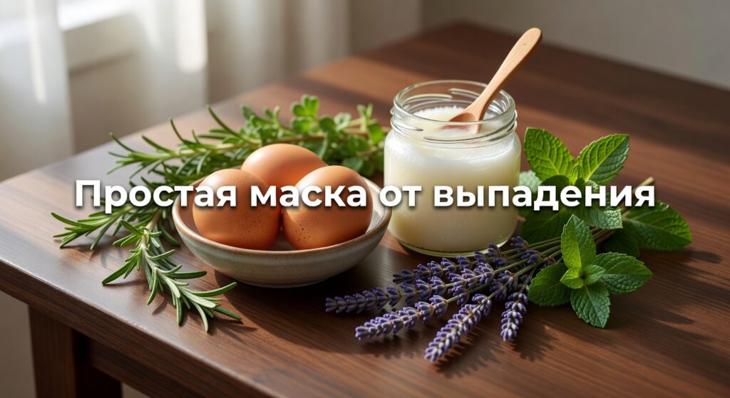 маска от выпадения волос — Простая маска ОТ ВЫПАДЕНИЯ ВОЛОС.