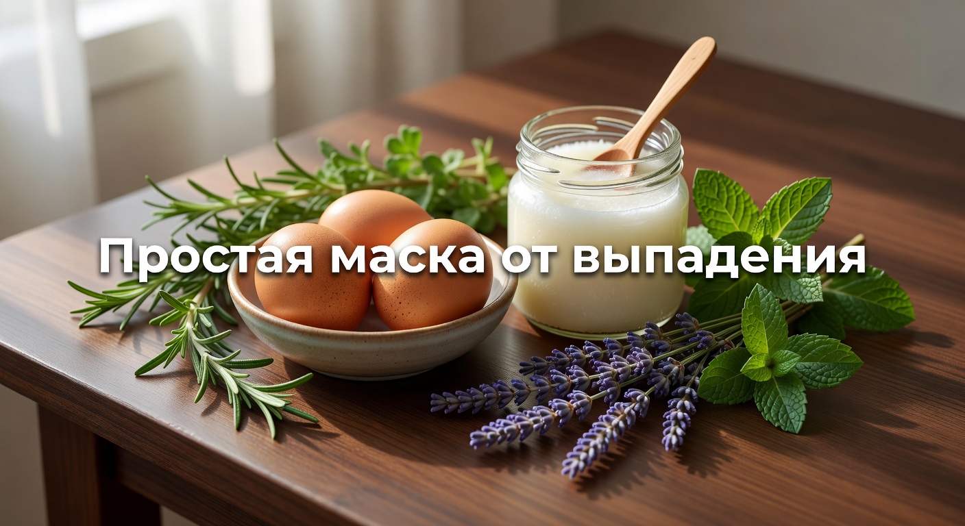 маска от выпадения волос — Простая маска ОТ ВЫПАДЕНИЯ ВОЛОС.