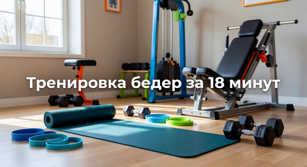 тренировка бедер за 18 минут — ТРЕНИРОВКА НА ВНУТРЕННЮЮ и ВНЕШНЮЮ ПОВЕРХНОСТЬ БЕДРА ЗА 18 МИНУТ / 22x22