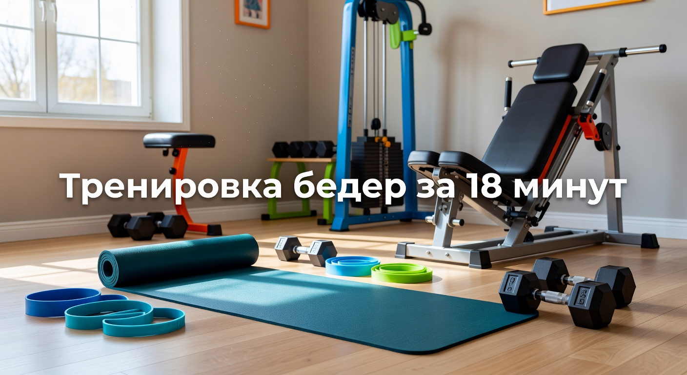 тренировка бедер за 18 минут — ТРЕНИРОВКА НА ВНУТРЕННЮЮ и ВНЕШНЮЮ ПОВЕРХНОСТЬ БЕДРА ЗА 18 МИНУТ / 22x22