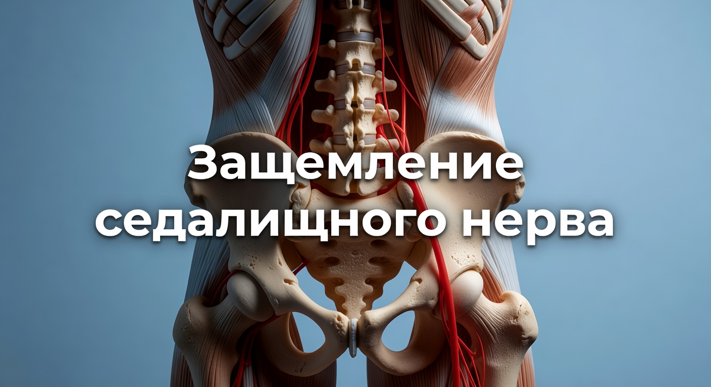 защемление седалищного нерва — Защемление седалищного нерва - Разблокировка нерва за 5 минут